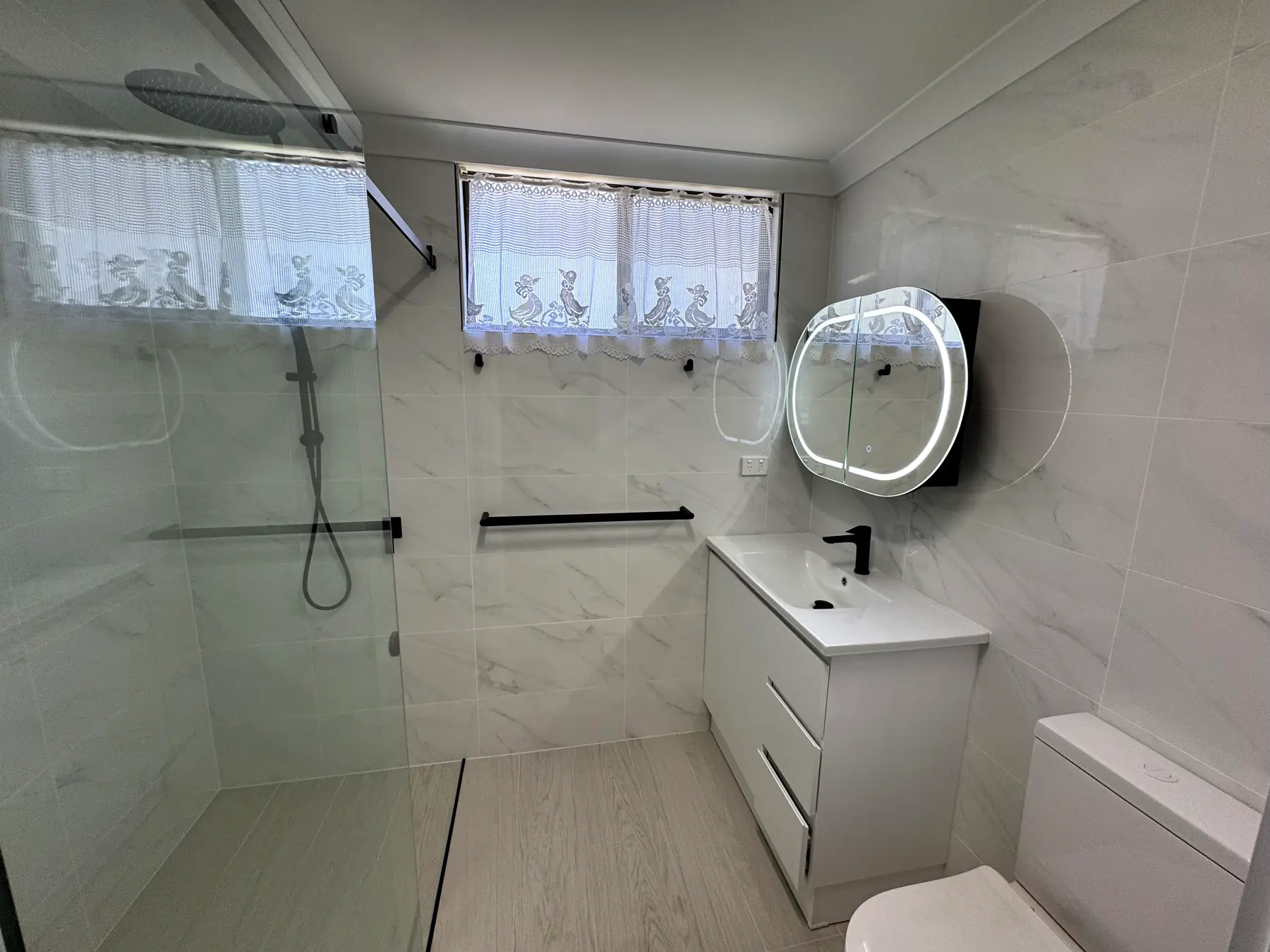 Bathroom after, Wyee Point