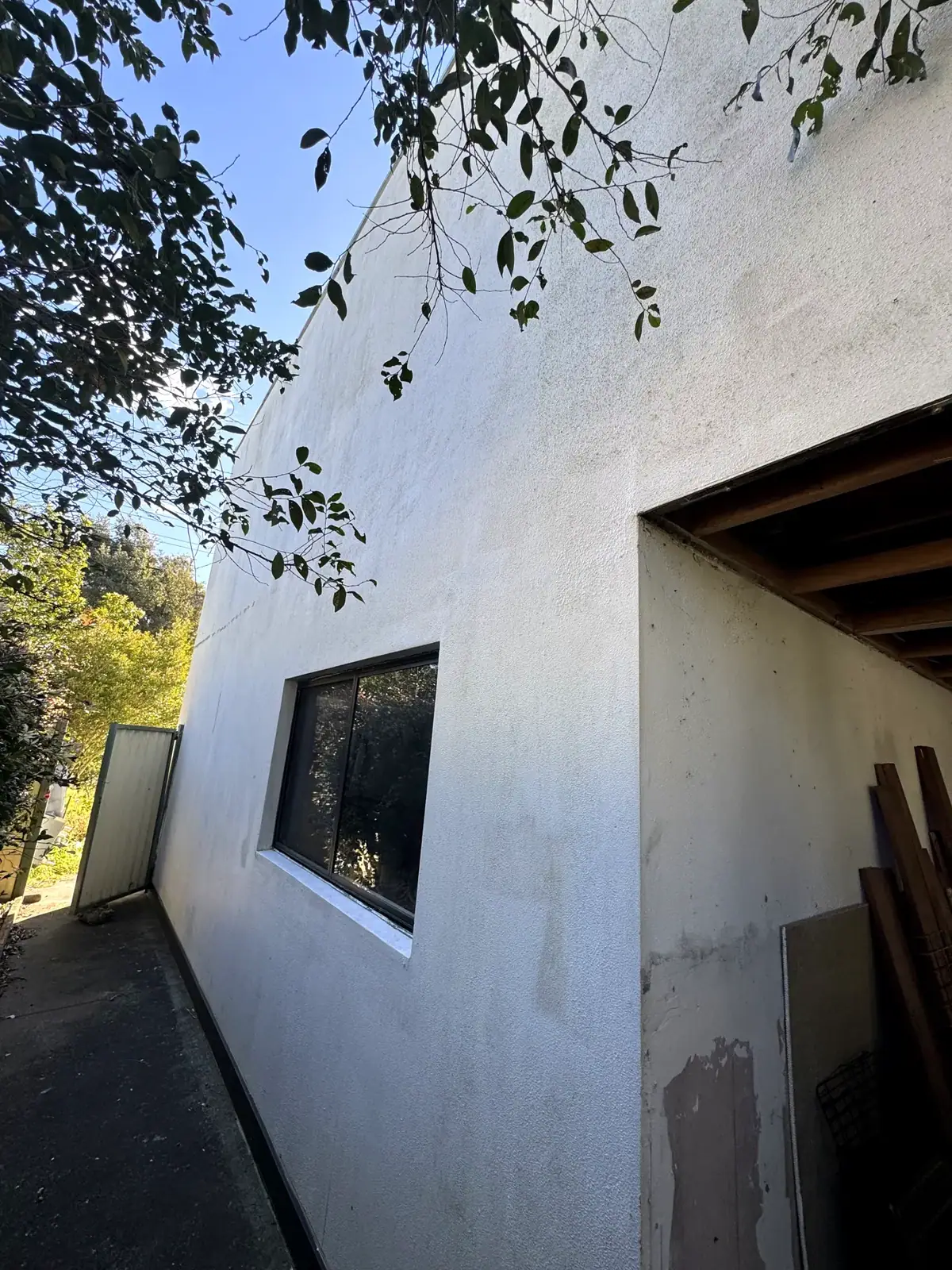 Exterior reclad, balcony & pergolas, San Remo — before 2