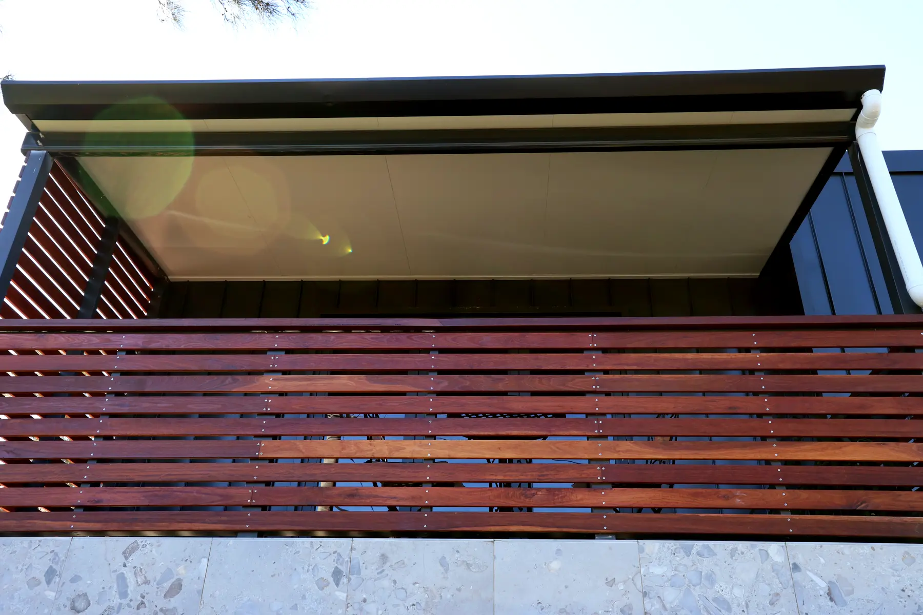 Exterior reclad, balcony & pergolas, San Remo — photo 3