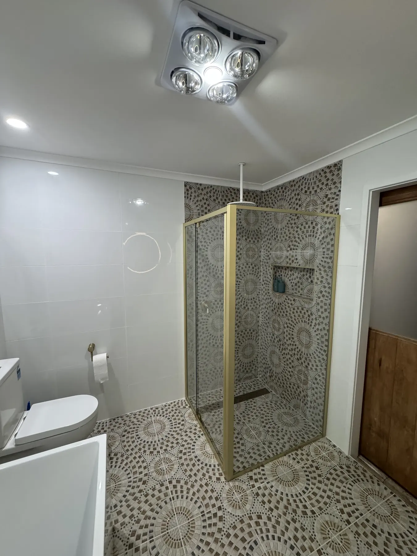 Bathroom renovation after, San Remo