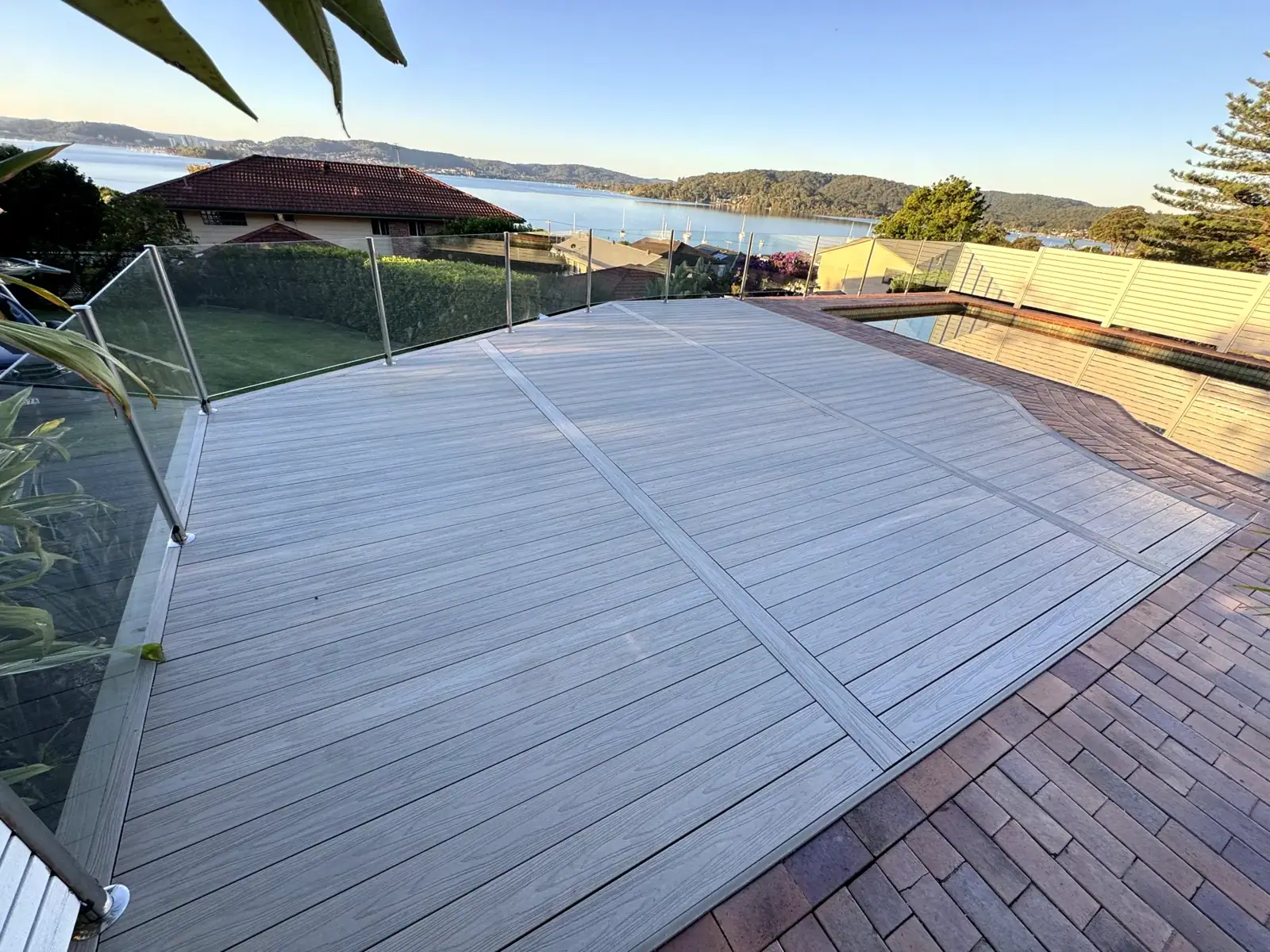 Composite deck after, Saratoga