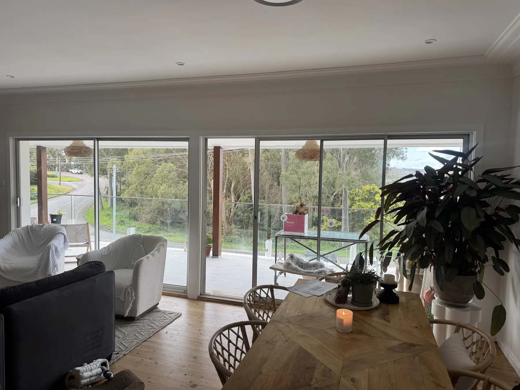 Two-room extension before, Carey Bay