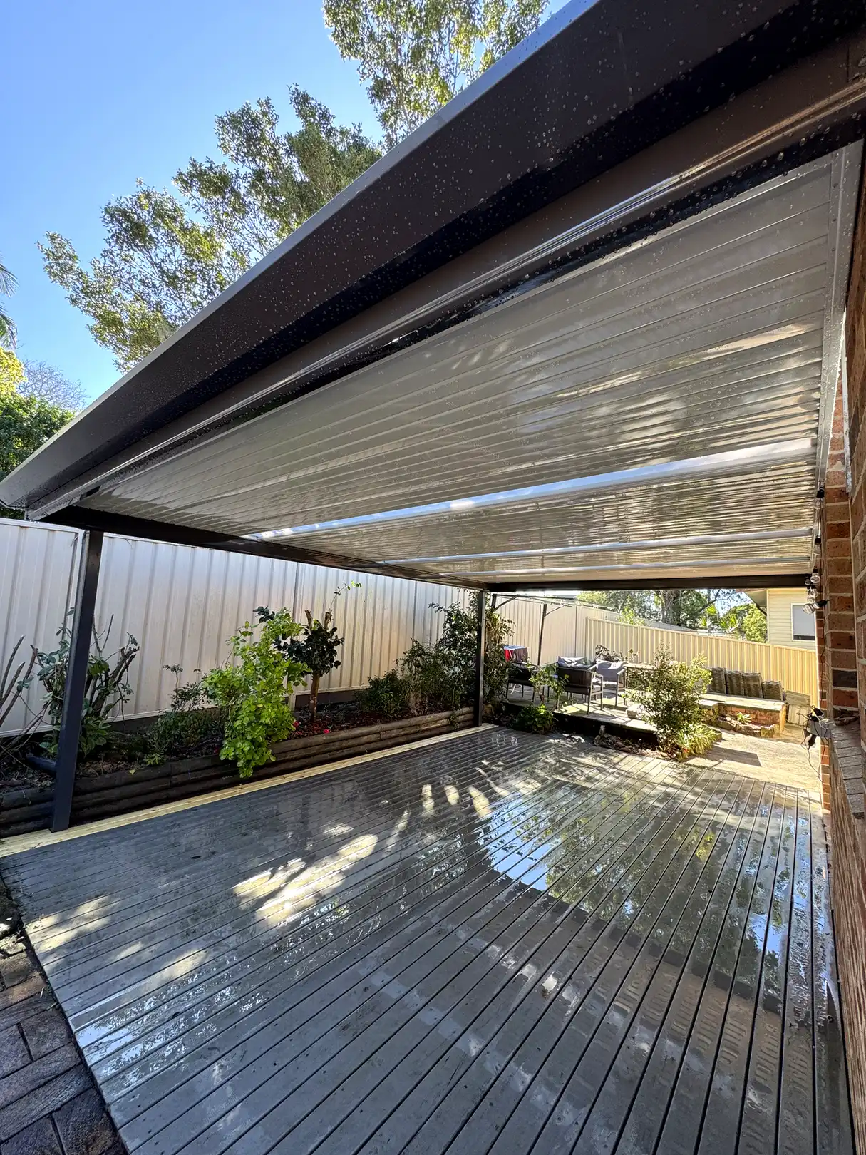 Stratco Outback pergola, Wyong — photo 1