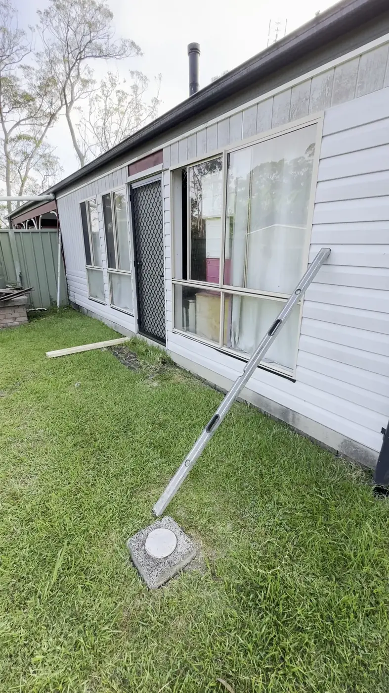 Concrete ramp & handrails, Karuah before