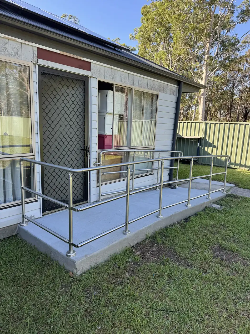 Concrete ramp & handrails, Karuah — photo 2