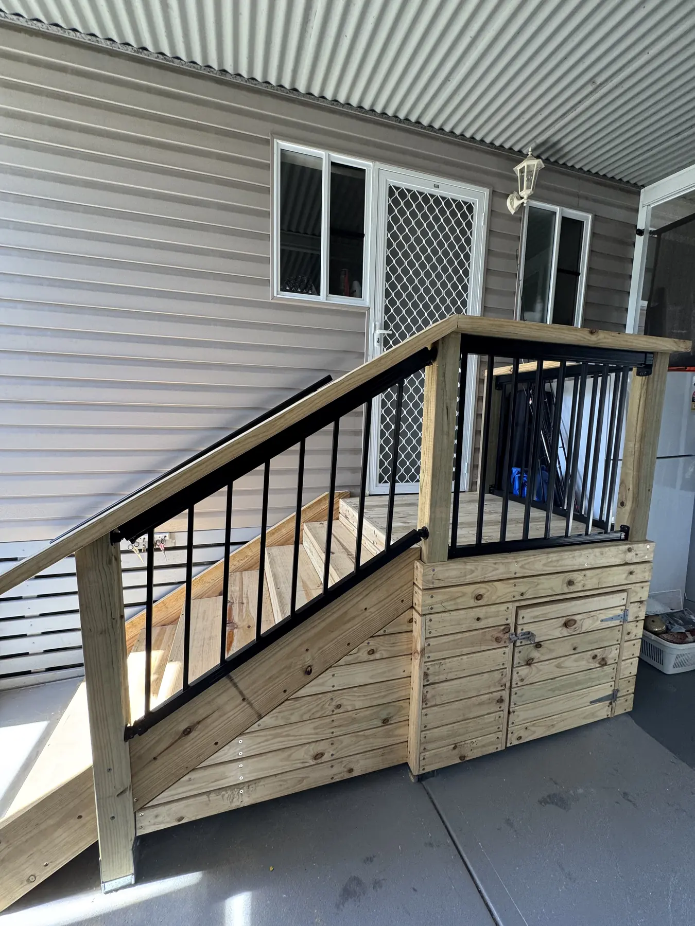 Back stairs & landing, Karuah