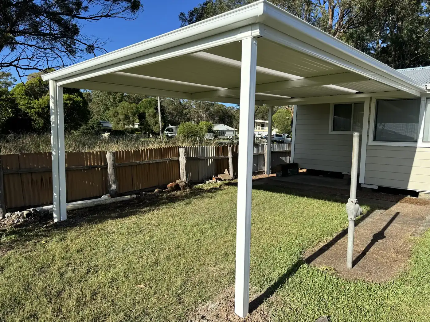 Skillion patio & carport, Karuah — photo 3