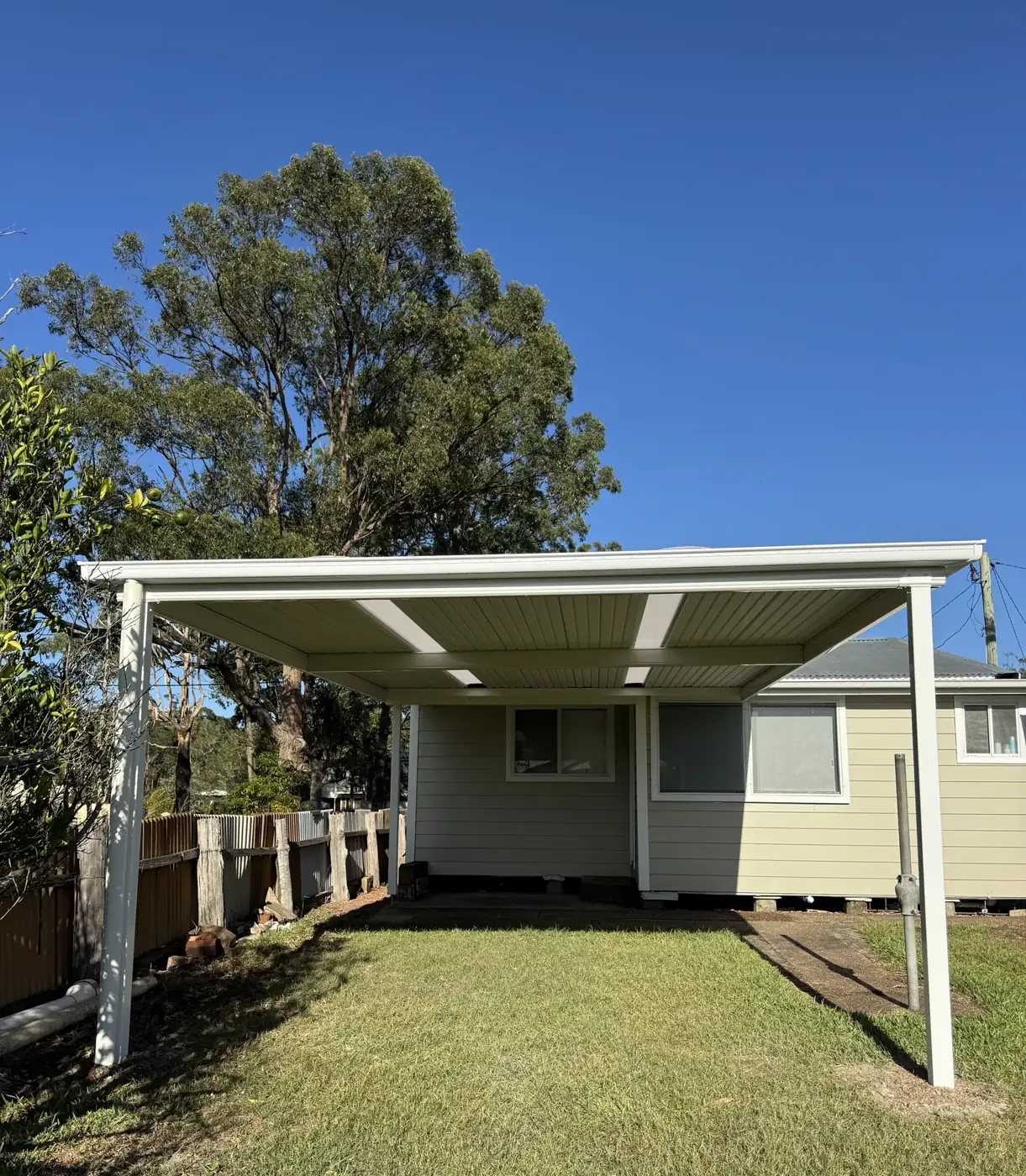 Skillion patio & carport, Karuah — photo 4