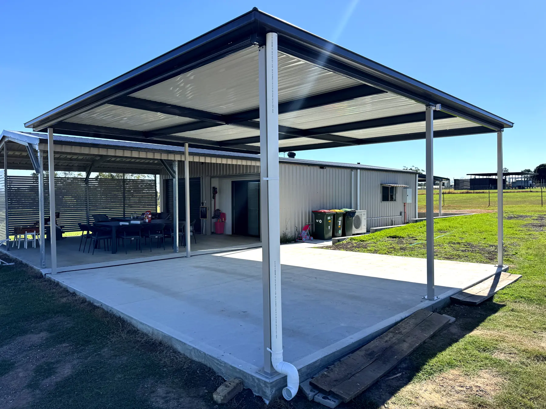 Cooldek pergola & carport, Greta
