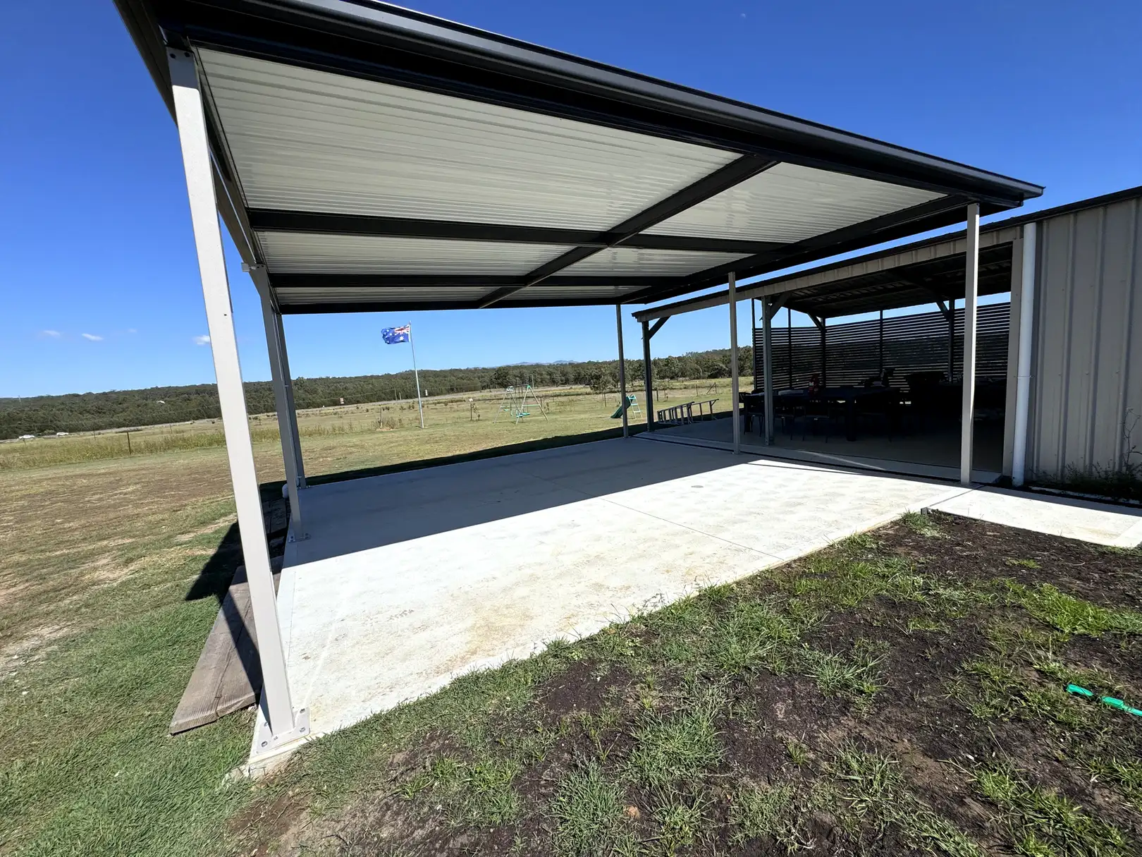 Cooldek pergola & carport, Greta — photo 5
